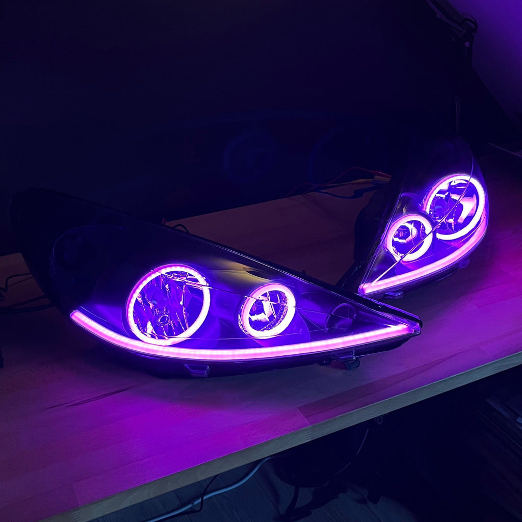 Phares Peugeot 206+ RGB