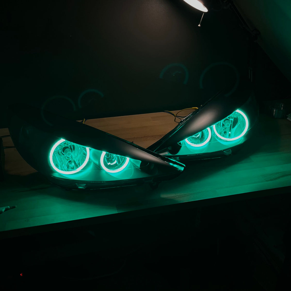 Peugeot 206+ headlights