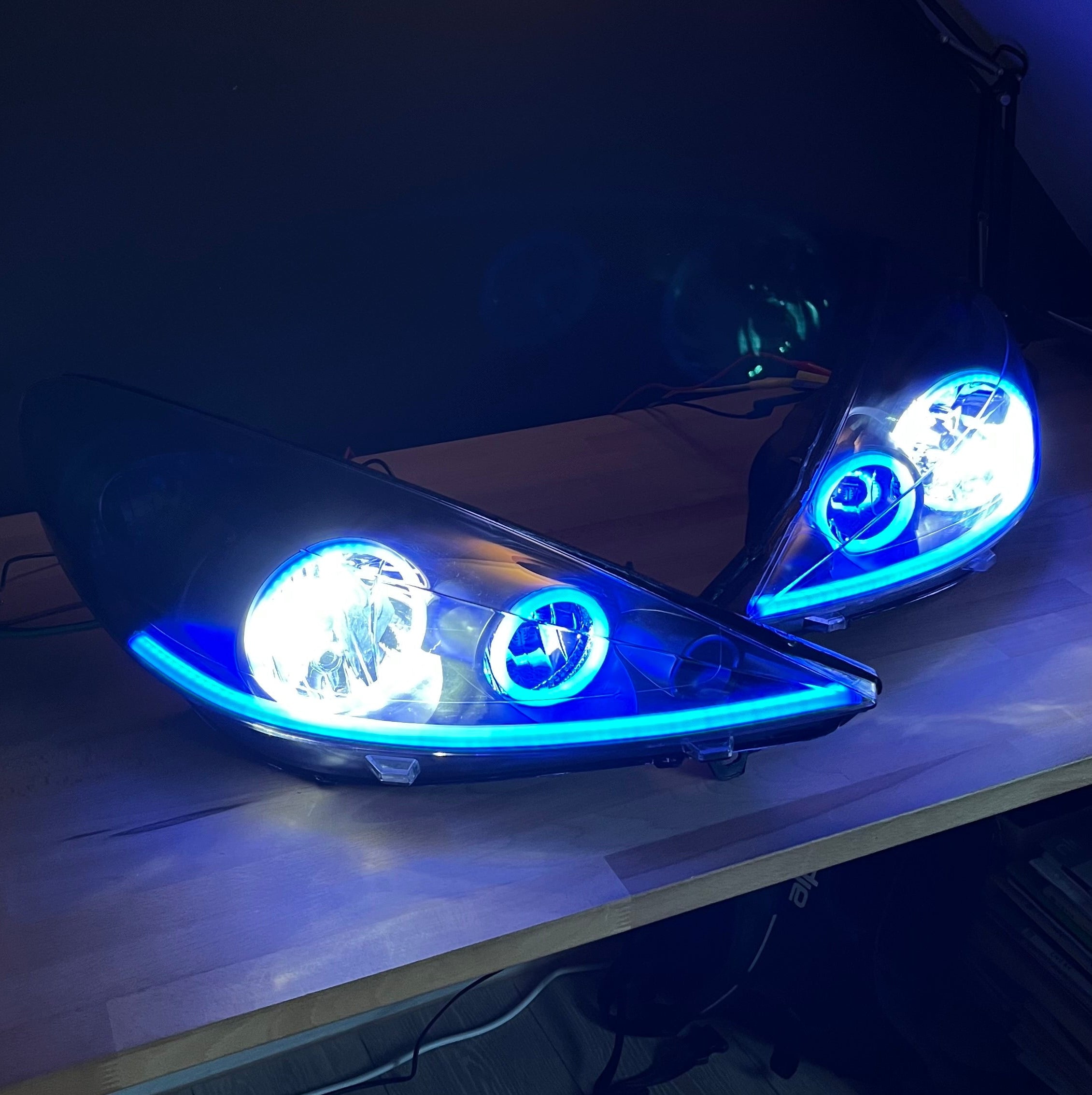 Phares Peugeot 206+ RGB